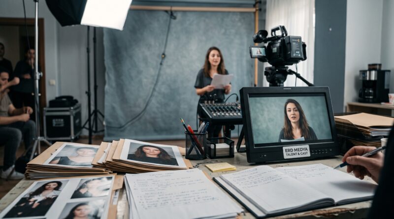 Erd Medya Grubu audition ve oyuncu cast direktörlüğü stüdyosu